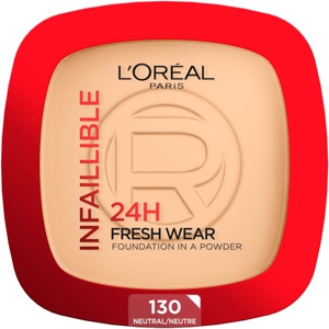 L'Oréal Paris Infaillible 24H Fresh Wear Foundation in a Powder 130 Neutral Undertone Produktbild