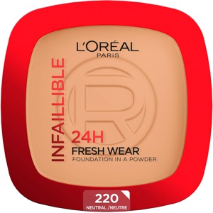 L'Oréal Paris Infaillible 24H Fresh Wear Foundation in a Powder 220 Neutral Undertone Produktbild