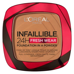 L'Oréal Paris Infaillible 24H Fresh Wear Foundation In A Powder 330 Hazelnut 9g produktbilde