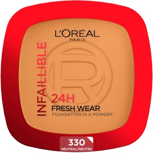 L'Oréal Paris Infaillible 24H Fresh Wear Foundation in a Powder 330 Warm Undertone Produktbild