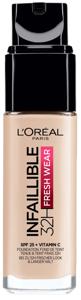 L'Oréal Paris Infaillible 32H Fresh Wear Foundation Porcelain 15 - 30 ml produkt bild