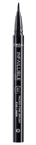 L'Oréal Paris Infaillible Grip 36H Micro-Fine Eyeliner 01 Obsidian Black produktbilde