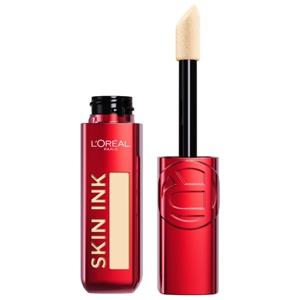 Loreal Paris Infaillible Skin Ink 2-in-1 Foundation Concealer Hybrid Face Makeup 40 Warm produktbilde