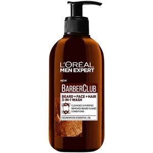 L'Oréal Paris Men Expert BarberClub Beard & Face & Hair Wash 200 ml Produktbild