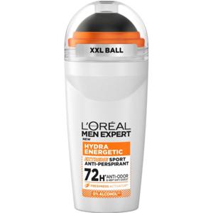 L'Oréal Paris Men Expert Hydra Energetic Extreme Sport 48H Anti-Perspirant Deodorant Roll-On - 50 ml produkt bild