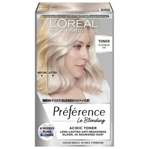 L'Oréal Paris Préférence Le Blonding Toner Platinum Ice 1pcs produktbilde