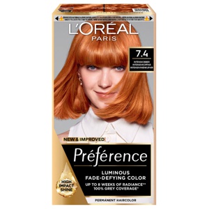 L'Oréal Paris Préfèrence Permanent Coloration 7.4 Mango Copper produkt bild