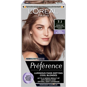L'Oréal Paris Préférence Permanent Haircolor Cool Blondes 71 Iceland Produktbild