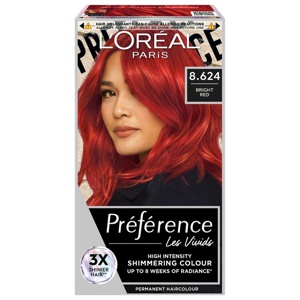 L'Oréal Paris Préférence Vivid Colours 8.624 Bright Red produktbilde