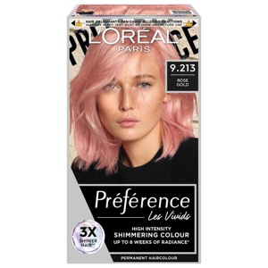 L'Oréal Paris Préférence Vivid Colours 9.213 Rose Gold produktbilde