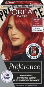 L'Oréal Paris Préférence Vivids Bright Red 8.624 produkt bild