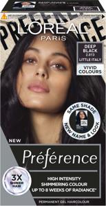 L'Oréal Paris Préférence Vivids Deep Black 2.013 produkt bild