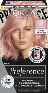 L'Oréal Paris Préférence Vivids Rose Gold 9.213 produkt bild