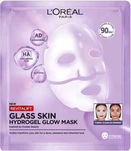 L'Oréal Paris Revitalift Filler Glass Skin Tissuemask produkt bild