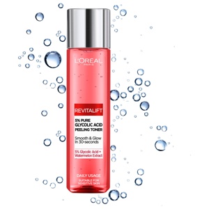L'Oréal Paris Peeling Toner 5% Pure Glycolic Acid 180 ml produkt bild
