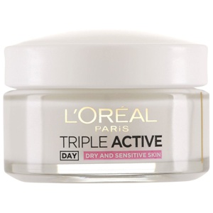 L'Oréal Paris Triple Active Day Cream Dry/Sensitive 50ml produktbilde