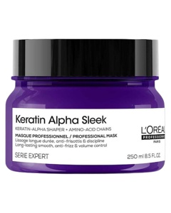 L'Oréal Professionnel Paris Keratin Alpha Sleek Mascarilla 250ml Produktbild
