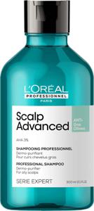 L'Oréal Professionnel Scalp Advanced Anti-Oiliness Shampoo 300ml produkt bild