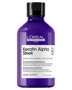 L'Oréal Professionnel Paris Keratin Alpha Sleek Champú 300ml Produktbild