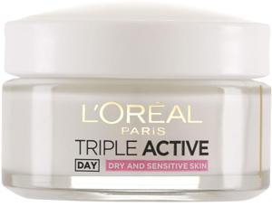 L'Oréal Paris Triple Active Day Cream Dry & Sensitive Skin 50 ml produkt bild