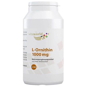 L-ORNITHIN-1000-mg-Tabletten Produktbild