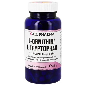 L-Ornithin / L-Tryptophan 1:1 GPH Kapseln, 100 St Kapseln Produktbild