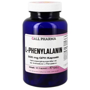 L-Phenylalanin 500 mg Kapseln, 90 St Kapseln Produktbild