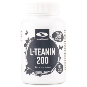 L-teanin 200 90 kapsler produktbillede