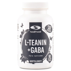 L-Theanin + GABA 90 kapsler produktbillede