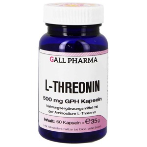 L-THREONIN 500 mg GPH Kapseln Produktbild