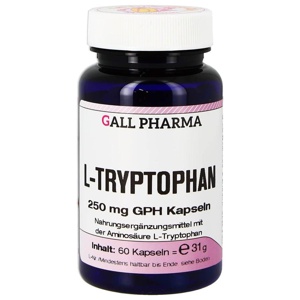 L-Tryptophan 250 mg Kapseln, 60 St Kapseln Produktbild