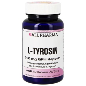 L-TYROSIN 500 mg GPH Kapseln Produktbild