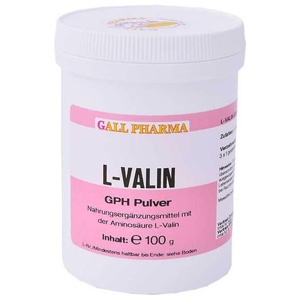 L-Valin Pulver, 100 g Pulver Produktbild