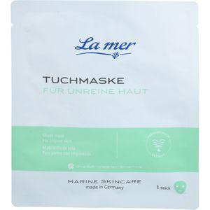 LA MER Tuchmaske unreine Haut o.Parfum Produktbild