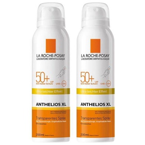 La Roche-Posay Anthelios XL LSF 50 + transparent Spray, 2x200 ml Spray Produktbild