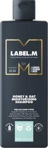 Label.m Honey & Oat Moisturising Shampoo 300 ml produkt bild