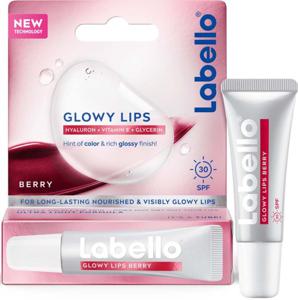 Labello Läppbalsam Glowy Lips Berry Tinted SPF30, 10 ml produkt bild