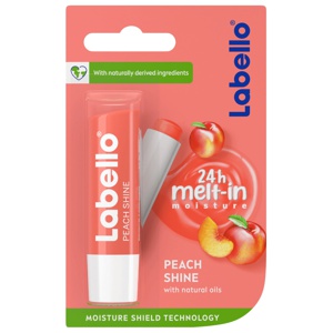Labello Peach Shine Lip Balm 4,8 g produkt bild