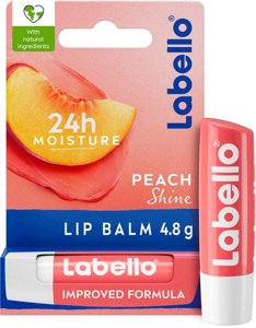 Labello Peach Shine Lip Balm 4,8 g produktbilde