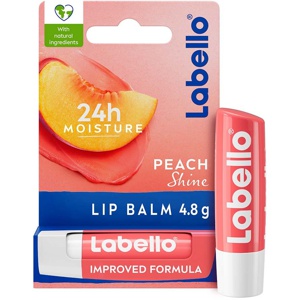 Labello Peach Shine Lip Balm 48 g Produktbild