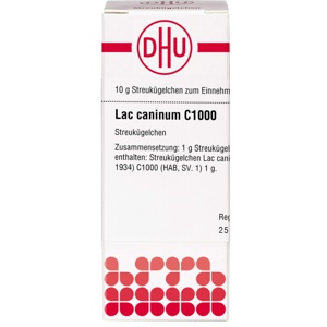 LAC CANINUM C 1000 Globuli Produktbild
