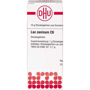 LAC CANINUM C 6 Globuli Produktbild