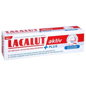 LACALUT aktiv Plus Zahncreme Produktbild