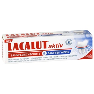 LACALUT aktiv Zahnfleischschutz & sanftes Weiß Produktbild