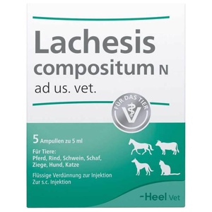 LACHESIS COMPOSITUM N ad us.vet.Ampullen Produktbild