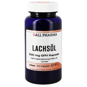 Lachsöl 500 mg GPH Kapseln, 120 St Kapseln Produktbild