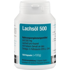 Lachsöl 500 Weichkapseln 150 St Weichkapseln Produktbild
