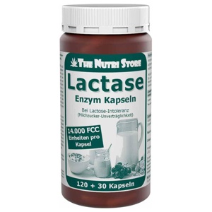 Lactase 14.000 FCC Enzym Kapseln, 120 St Kapseln Produktbild