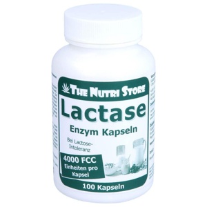 LACTASE 4.000 FCC Enzym Kapseln Produktbild