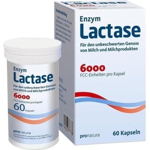 LACTASE 6.000 FCC Kapseln Produktbild